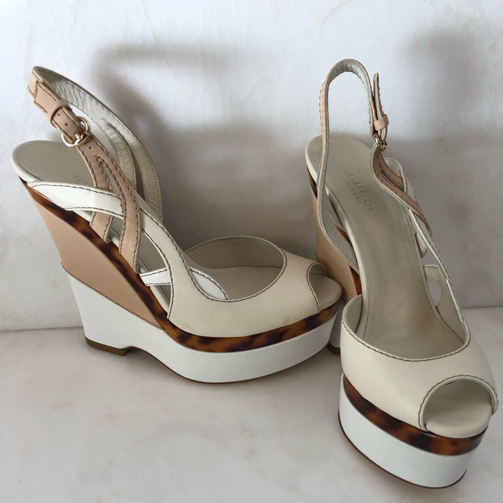 Gucci wedges